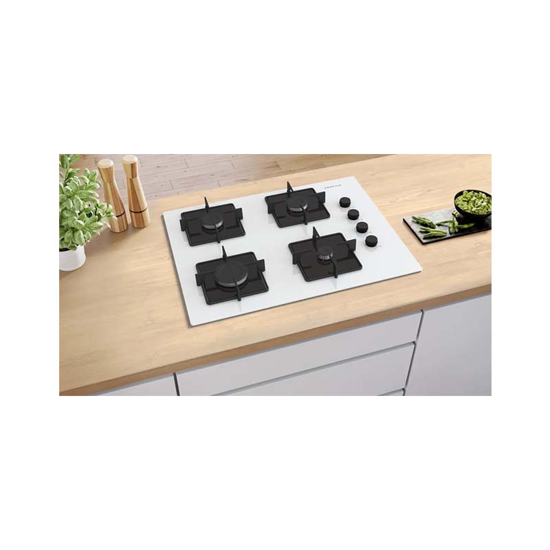 Profilo OE37P2P10D Cam Ankastre Ocak Beyaz - Görsel 2